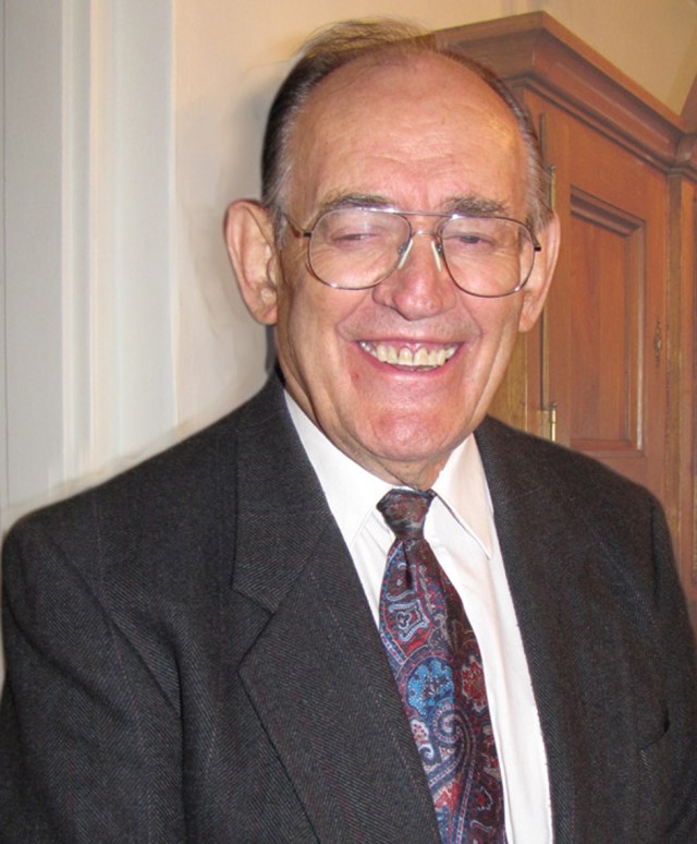 Lou in the sacristry