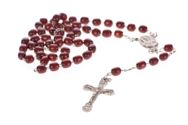 We recite the Rosary before the 9:00 am Mass on Sunday