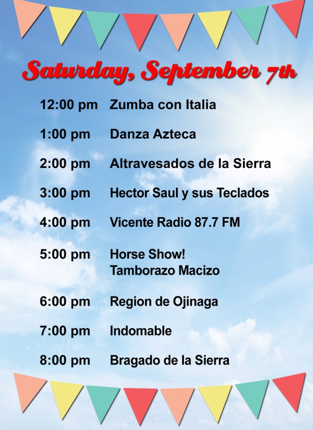 entertainment events Saturday's Holy Rosary 2013 bazaar