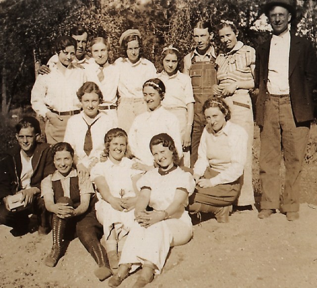 Holy Rosary choirs always had a wonderful time - the choir enjoyed a picnic about 1934